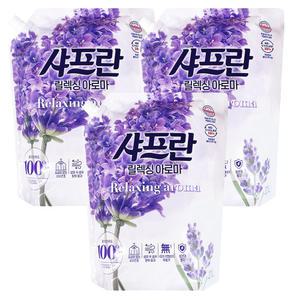 샤프란 시어버터 릴렉싱 아로마 리필 2.1L 3개