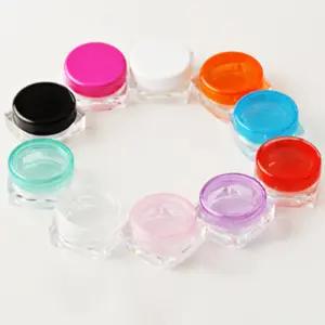 투명 크림소분통 3g 미니크림통 리필 립밤케이스 100개