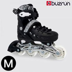 버즈런 스케이트 아동 블랙블랙 인라인 M DK-BZ905
