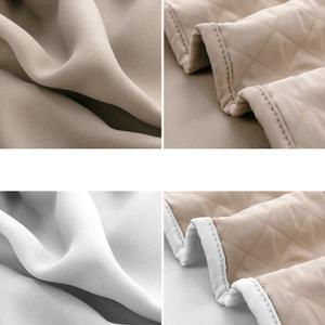 겨울 암막 작은창방한커튼 2장 누빔방풍커텐 단열 외풍차단 끼우는