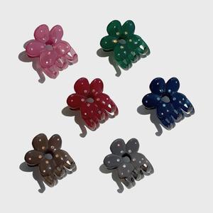 오스트리아 크리스탈 컬러 클로바 집게핀-S LFSA0630