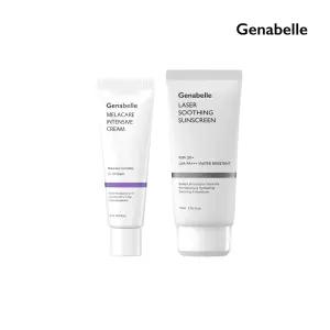 [제나벨] 기미케어 2종 세트 (멜라케어 크림+수딩 선크림)