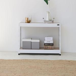 [RGK6922Q]견고한 안전성 철제선반 2단 가로 100 높이 90