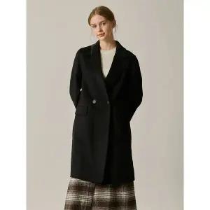 [하프클럽/이앤씨]EnC 블랙 양모 캐시미어 더블포켓 ENJH34T54A