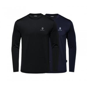 [블랙야크](센텀시티점)공용 2PACK 라운드 공용 긴팔 더블 에코 라운드티 (1BYTSF4901)