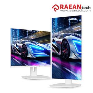 공식판매원 래안텍 27인치 ARKCELL 27QAF80CE QHD IPS 180Hz 멀티스탠드 게이밍 모니터 무결점 화이트