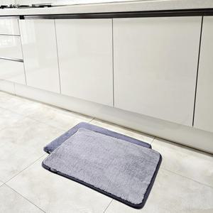 부드러운 국산 극세사 발매트 욕실 주방