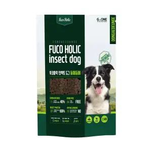 후코홀릭 전연령용 인섹트 도그 동애등에 소프트사료 동애등에 2.4kg 1개