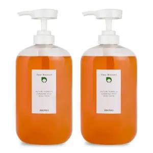 디오넬 향좋은 퍼퓸 보습 노네랄 노인냄새제거 남자 천연 등드름 바디워시 투베로즈 솝 1000ml 2개