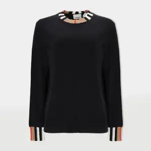 버버리 EYRE 체크 울 캐시미어 여성 니트 80910391