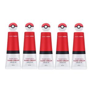 벨먼 포켓몬 핸드크림 몬스터볼, 50ml, 5개