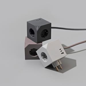 오리지니크 고속충전 멀티탭 고용량 멀티어댑터 3구 6구 무선+유선(1.5m)