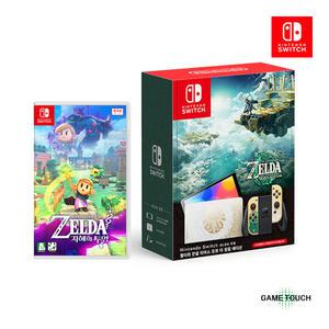 닌텐도 스위치 OLED 젤다의 전설 에디션 + 젤다의 전설 지혜의 투영 + 랜덤 특전