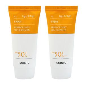 싸이닉 엔조이 퍼펙트 데일리 선크림 EX 50ml 2개
