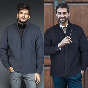 쟌피엘 클래시컬 경량패딩자켓 세미정장 바람막이점퍼