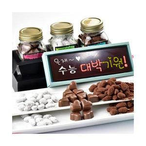 수능 대박 기원과 아망드쇼콜라 고급 수제 초콜릿 수험생 합격 응원 간식 선물 세트