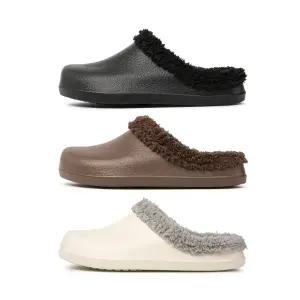 월드컵 크로스풋워머 남성 여성 EVA 털 슬리퍼 겨울 방한화 사무실화 슬라이드 실내화 신발