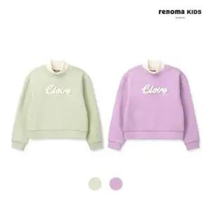 [대구백화점] [레노마키즈] 여아 반목 레이어드 기모 맨투맨(R2441T156)