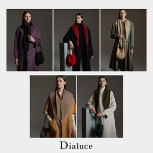 [Dialuce] 디아루체 울블랜딩 숄더백+스카시 머플러 2종세트