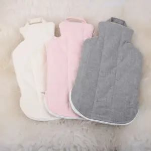 파쉬 커버만-보온물주머니 위싱코튼 누빔면커버 (2L용)