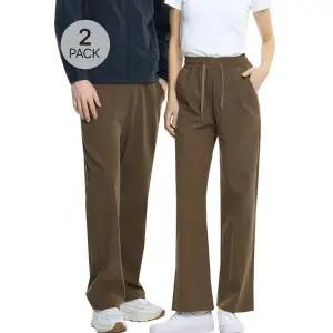 [파라고나][1+1] 2장세트 남여공용 데일리 코듀로이 밴딩 팬츠