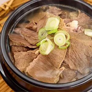 건더기가득 나주 곰탕 600g 4팩 4인분 소머리곰탕 도가니탕 몸보신 캠핑 보양식