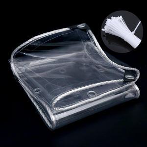 두꺼운 투명 비닐 천막 비닐막 바람막이 방풍 현관 창문 베란다 텐트 천막 PVC
