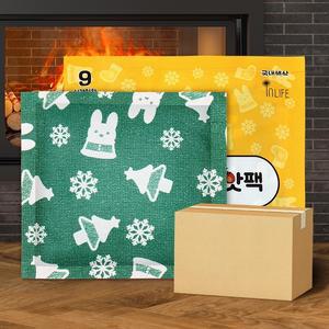 InLIFE 인라이프 프렌즈 핫팩 60g X 60개 국산 겨울 미니 흔드는 핫팩 일회용 캠핑 차박