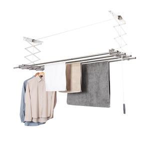 웰렉스 천장 베란다 로프 수동 빨래건조대 이불빨래건조대