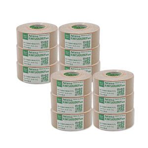 닛또 키네시올로지 테이프 2.5cm x 5cm 12롤 니또 스포츠테이핑 근육테이프 축구테이핑 탄력반창고