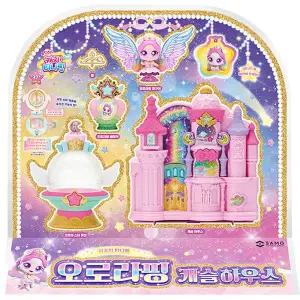 [삼지애니메이션][캐치티니핑] 슈팅스타 캐치티니핑 오로라핑 캐슬하우스 피규어