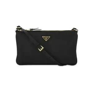 프라다 여성 소프트 가죽 블랙 숄더백 1BC238 2CYS F0002