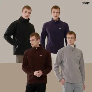 [르까프][Lecaf]르까프 24FW 남성 플리스 4종 세트(자켓 + 반집업 3종 구성)