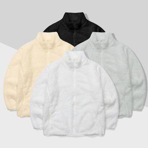 뽀글이 자켓 후리스 여성 양털 보아 퍼 빅사이즈 아웃