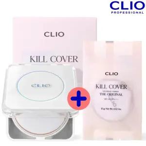 클리오 킬커버 파운웨어 쿠션 디오리지널 기획세트 (본품15g+리필15g)