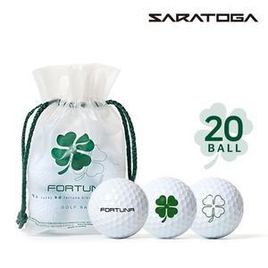 [기타]사라토가 FORTUNA 클로버 화이트 2피스 (20개입)