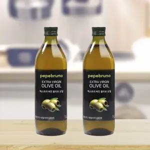페페브루노 실속세트 C  엑스트라버진 올리브유 1L x 2)