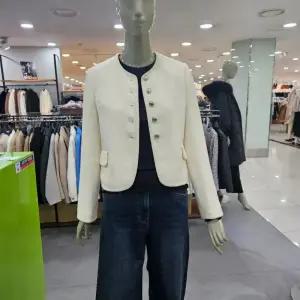 시슬리/애플아울렛/트위드 금장 버튼 자켓 SAJK01411