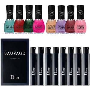 디올 소바주 오 드 퍼퓸(EDP) 향수 남성향수1ml x 8개  네일컬러 구매시  증정  ##