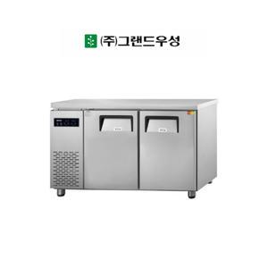 그랜드우성 업소용 간냉식 디지털 측면 보냉테이블냉장고 올냉장 4자 GWFM-120RTC