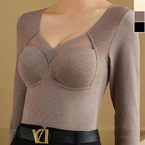 에이치플러스몰 여자 피치기모 내장캡 트렌드 내복 상의 데일리 겨울 내장캡내복 기모내복