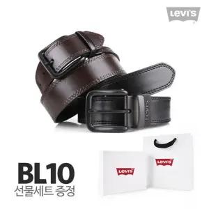 [리바이스] 남성 가죽벨트 정품 BL10 양면벨트 (선물포장세트)