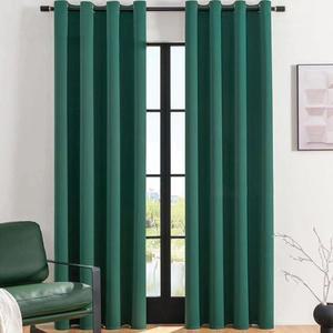 [IXHINECW_4B]암막 커튼 2장세 긴창 거실 안방 그린