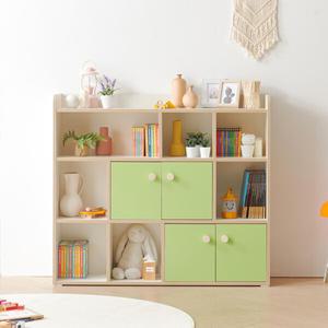 아이앤 프레아 모듈 3단 1200 수납 책장 4도어 DO