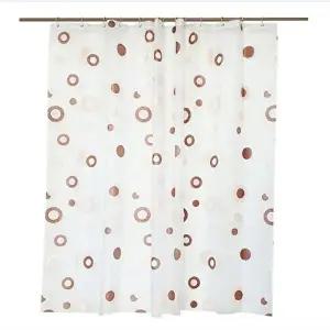 [셀러허브 패션][JHP9SSSV_51CW]반투명 반투명욕실커튼 브라운 욕조 방