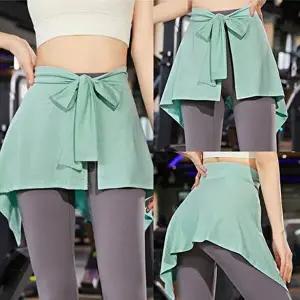 [셀러허브 패션][JHP0Q9U6_51DZ]요가 와이존커버 힙커버 1P 레깅스 커버업