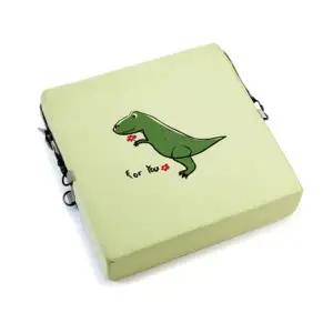 하쥬르 키높이 유아 어린이 의자 방석 - 공룡