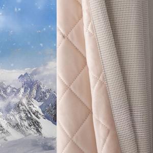 암막커튼 방한커텐 두꺼운 겨울 누빔 패딩 단열 베란다