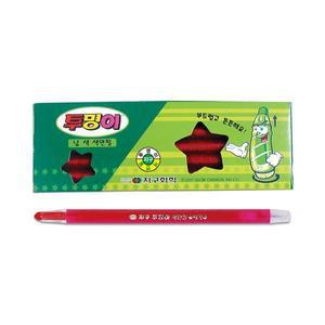 edukids 지구슈퍼색연필 낱색 단색 샤프식 1다스 12자루