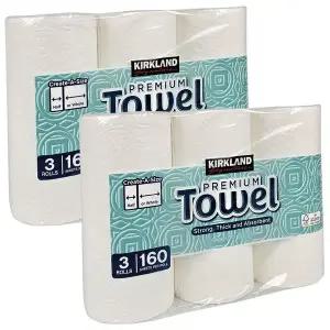 [커클랜드]코스트코 커클랜드 키친타올 160매 6롤 무료배송
